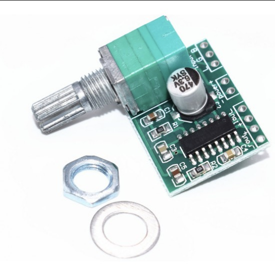 PAM8403 Mini 5V Audio Amplifier Board with Switch Potentiometer