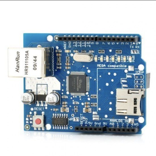Ethernet W5100 Shield with Micro Sd Card Slot for Arduino