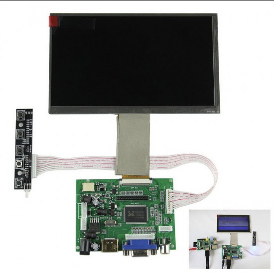 10.1 inch IPS LCD Screen 1280x800 with Driver Board Kit for Raspberry Pi