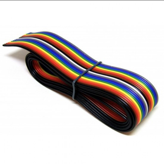 Multicolor Flat Ribbon Cable 20 wire - 1 meter