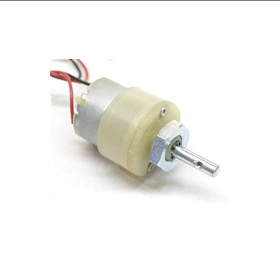 6 RPM 12V Center Shaft DC Gear Motor