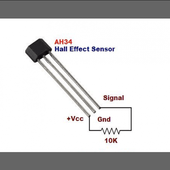 Hall Effect Sensor AH34