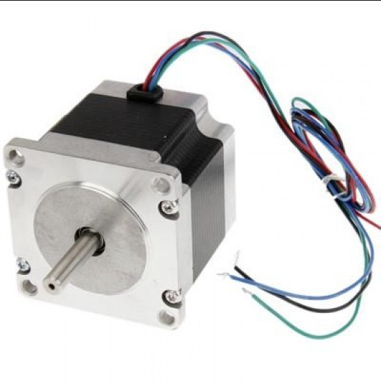 NEMA23 7.2kgcm Hybrid Unipolar Dual Shaft Stepper Motor