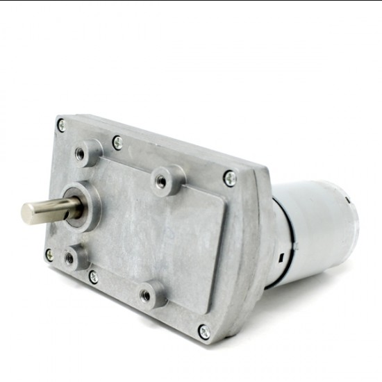 12V DC Square Gear / Geared Motor 100 RPM - High Torque
