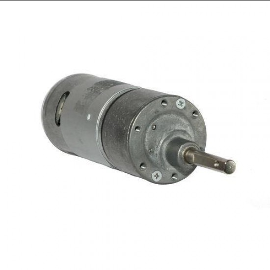 12V DC RS-37-555 Side Shaft Geared Motor - 60 rpm