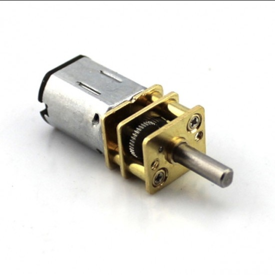 N20-6V-100 RPM Micro Metal Gear-box DC Motor