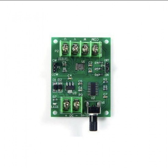 5V-12V DC Brushless Motor Driver Board Controller for Hard Drive Motor 1.8A Max