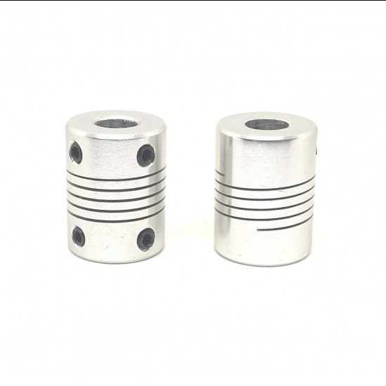 Flexible coupling OD:25mm x L:32mm Bore:6x6mm (ZRB-25×32)
