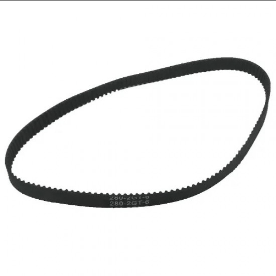 Closed Loop 280mm Length 6mm Width GT2 Timing Belt for 3D Printer