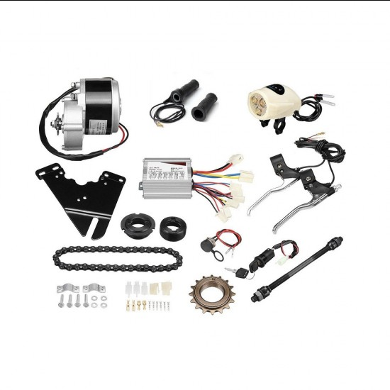 Combo Kit - MY1016Z2 24V 250W  Geared Motor Ebike, Electric Bicycle Kit