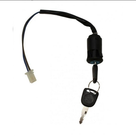 Power Lock Ignition Key Switch - 2 pin