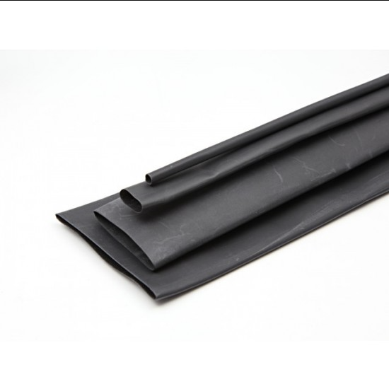 Heat Shrink Sleeve 30mm Black 1 meter Industrial Grade (HST)