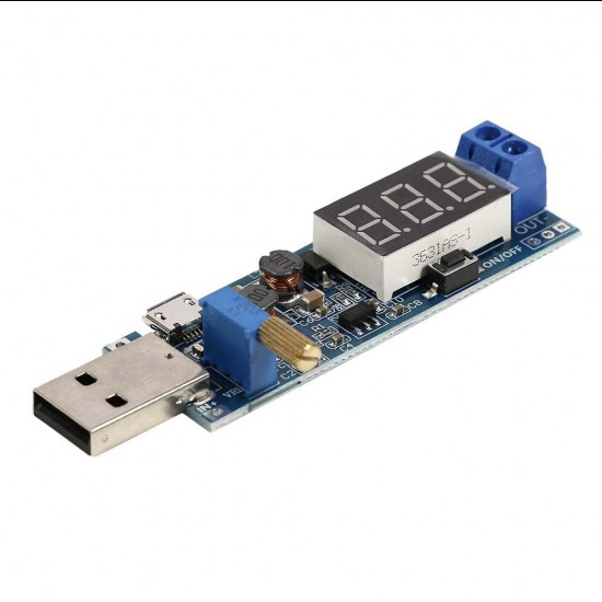 DC-DC USB Boost Power Regulator Module 5V to 3.3V 9V 12V 24V Desktop Power Module