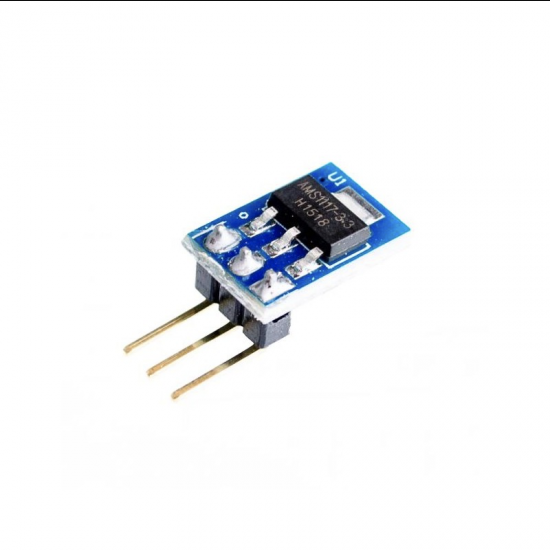 AMS1117-3.3 LDO 800mA DC 5V to 3.3V Step-Down Power Supply Module