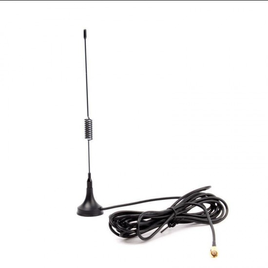 GSM Magnetic Antenna 6dBi SMA with 3mtr cable