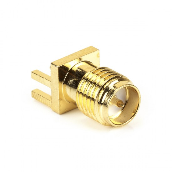 SMA Connector Female - PCB Edge Mountable 1.6mm