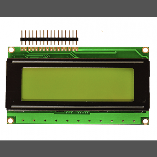 20x4 Alphanumeric LCD Display with Green Backlight