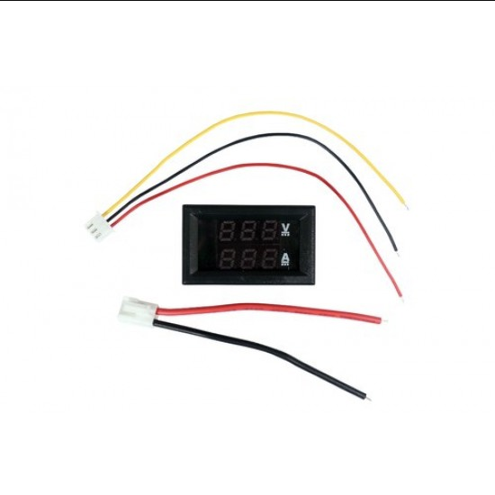 0.28 inch Digital Voltmeter Ammeter DC 0-100V 10A Monitor Panel