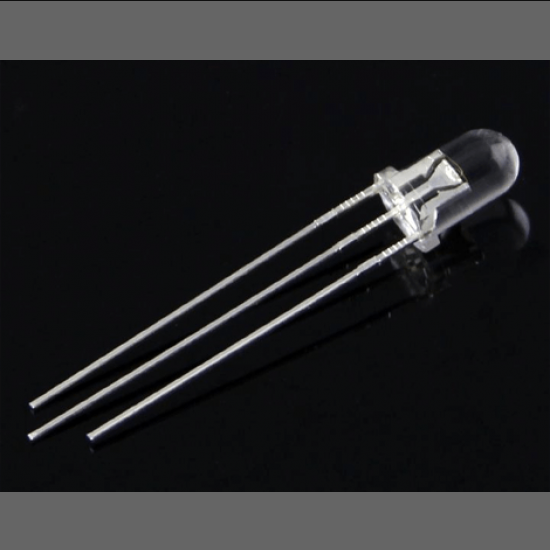3mm Bi-color LED Light - 5 Nos