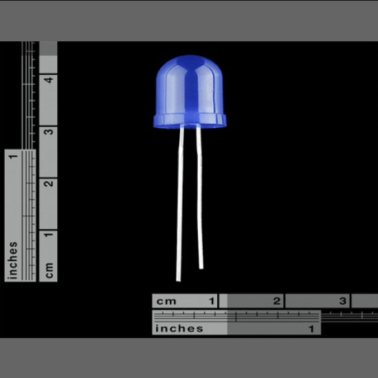 LED Light Blue 10 mm- 5 units