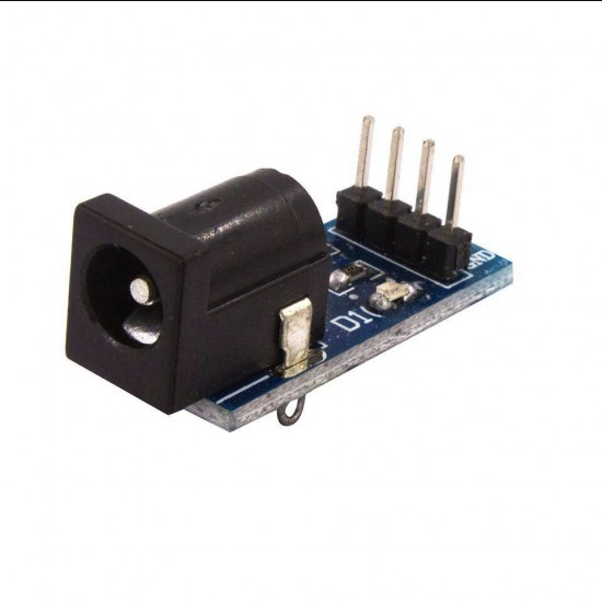 DC power supply module for DC power adapter plate